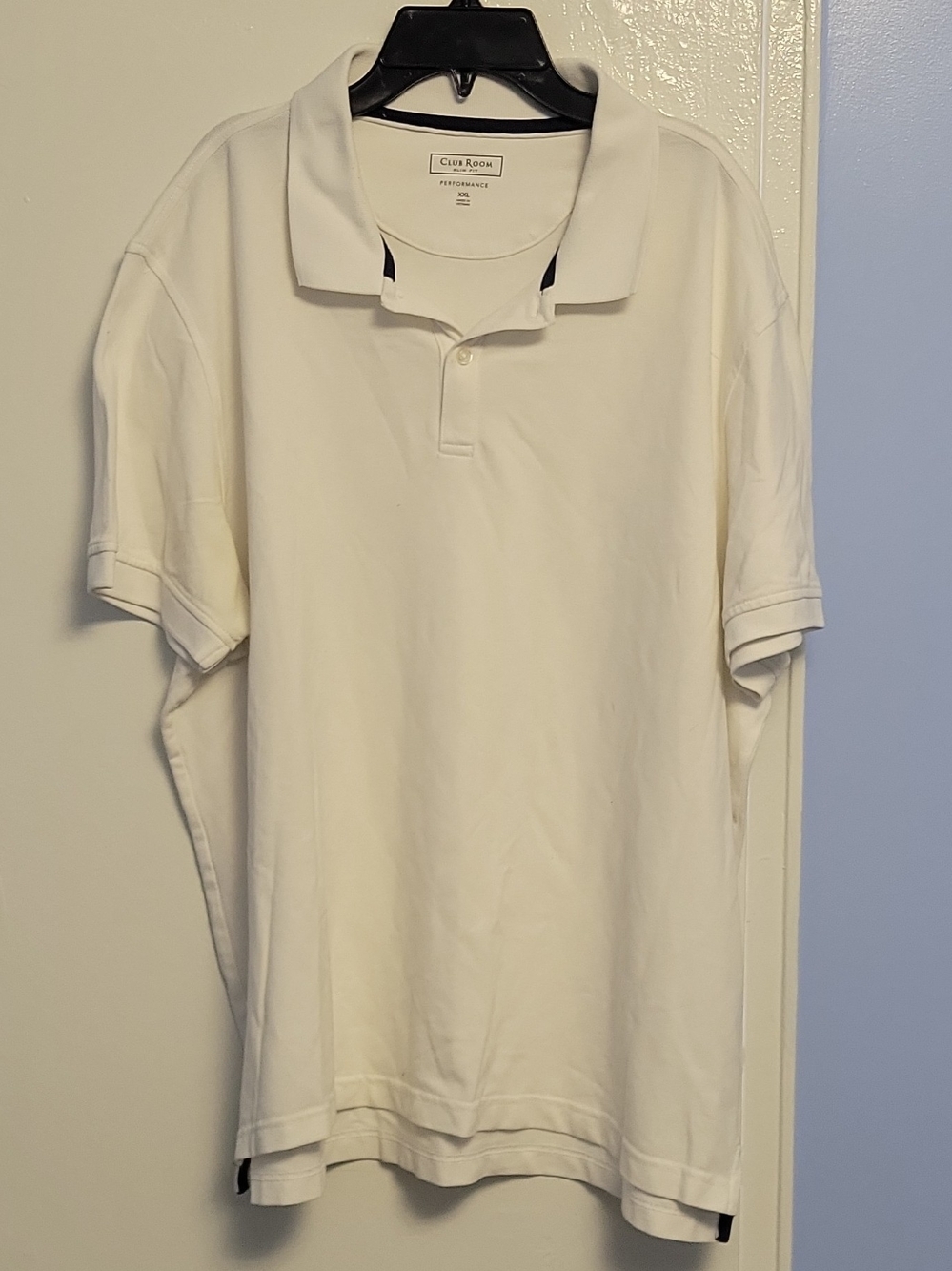 Club Room Classic White Polo Shirt - Men's